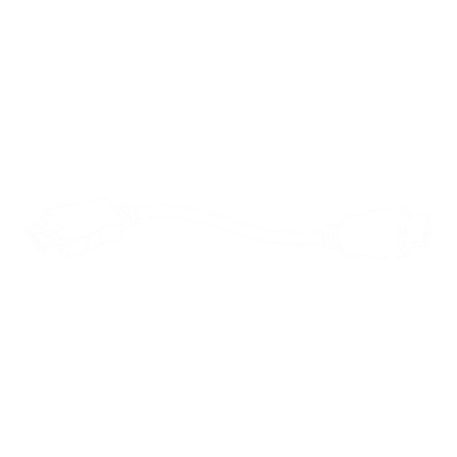 Line drawing of an HDMI cable